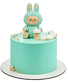 Торт Labubu с любым цветом и фигуркой на выбор