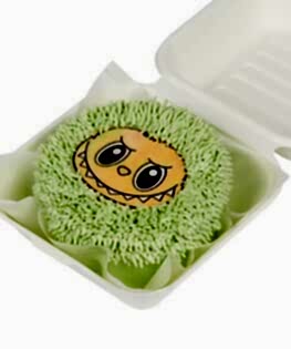 Бенто торт волосатый с Labubu